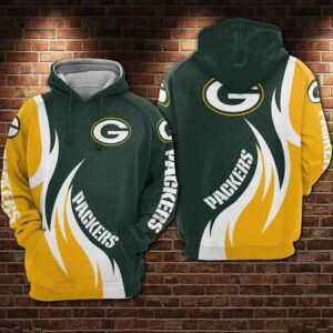 NFL Green Bay Packers 3D Hoodie 4, NFL Hoodie