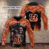 Cincinnati Bengals Personalized Hoodie, NFL Hoodie