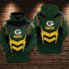 NFL Green Bay Packers 3D Hoodie 8, NFL Hoodie