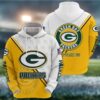 NFL Green Bay Packers Logo 3D Hoodie 7, NFL Hoodie