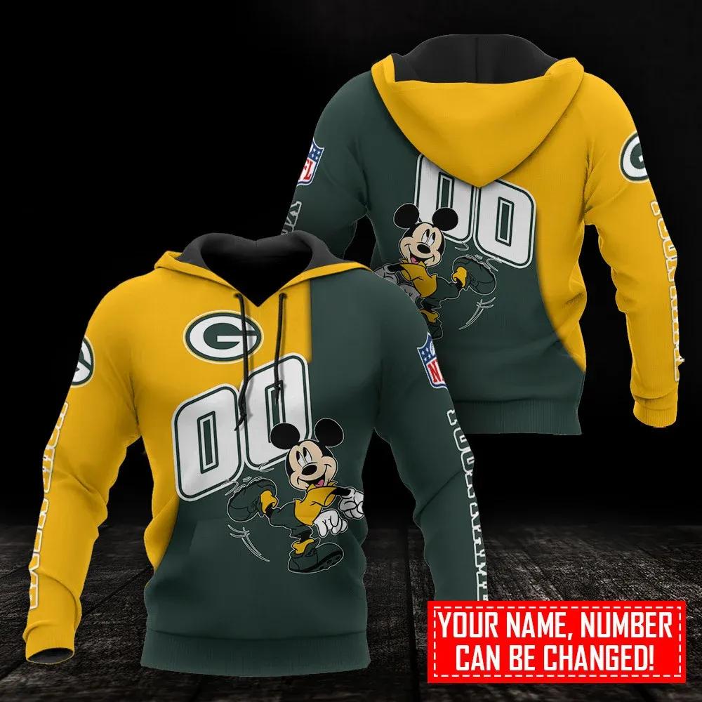 NFL Green Bay Packers Personalized 3D Hoodie, NFL Hoodie NFL Green Bay Packers Personalized 3D Hoodie, NFL Hoodie