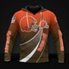 Cleveland Browns All Over Print Hoodie, NFL Hoodie