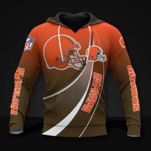 Cleveland Browns All Over Print Hoodie, NFL Hoodie