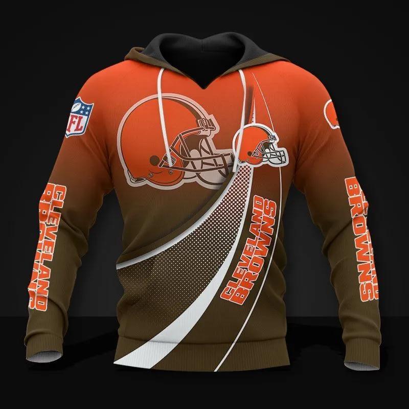 Cleveland Browns All Over Print Hoodie, NFL Hoodie Cleveland Browns All Over Print Hoodie, NFL Hoodie