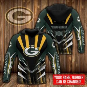 NFL Green Bay Packers Personalized 3D Hoodie 2, NFL Hoodie
