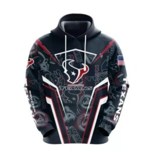 NFL Houston Texans 3D Hoodie, NFL Hoodie