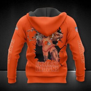 Cleveland Browns Halloween All Over Print Hoodie 1, NFL Hoodie