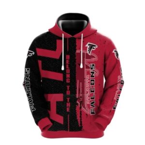 NFL Atlanta Falcons 3D Hoodie 2, NFL Hoodie