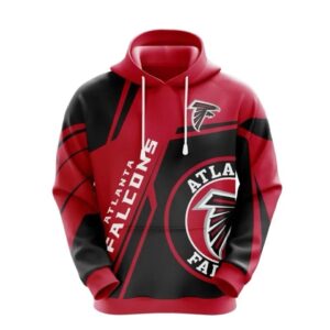 NFL Atlanta Falcons 3D Hoodie 4, NFL Hoodie