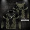 NFL Houston Texans Personalized 3D Hoodie, NFL Hoodie