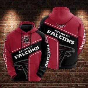 NFL Atlanta Falcons 3D Hoodie 9, NFL Hoodie