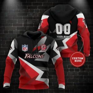 NFL Atlanta Falcons Personalized 3D Hoodie, NFL Hoodie