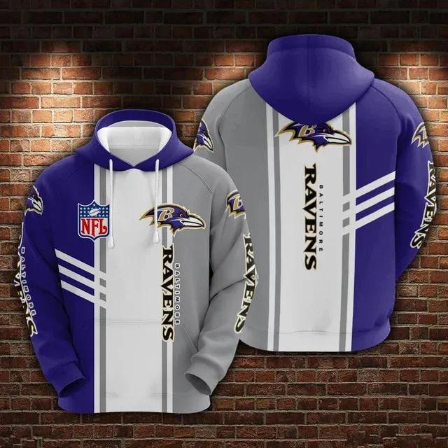 NFL Baltimore Ravens 3D Hoodie 3, NFL Hoodie NFL Baltimore Ravens 3D Hoodie 3, NFL Hoodie