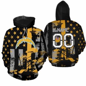 Custom Los Angeles Team Chargerss 3D Hoodie, NFL Hoodie
