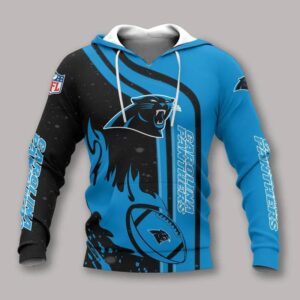 NFL Carolina Panthers All Over Hoodie 3, NFL Hoodie
