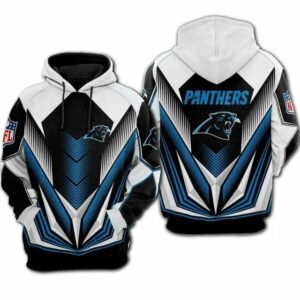 NFL Carolina Panthers Logo 3D Hoodie, NFL Hoodie