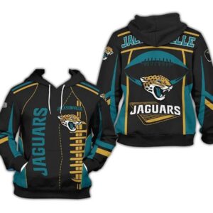 NFL Jacksonville Jaguars 3D Hoodie 9, NFL Hoodie