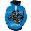 NFL Carolina Panthers Mascot 3D Hoodie, NFL Hoodie