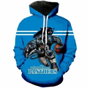 NFL Carolina Panthers Mascot 3D Hoodie, NFL Hoodie