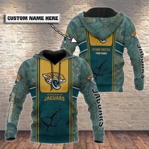 NFL Jacksonville Jaguars Personalized 3D Hoodie, NFL Hoodie