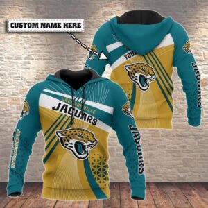 NFL Jacksonville Jaguars Personalized 3D Hoodie 2, NFL Hoodie