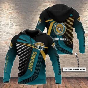 NFL Jacksonville Jaguars Personalized 3D Hoodie 5, NFL Hoodie