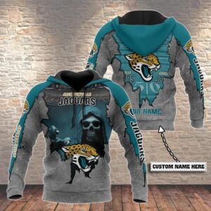 NFL Jacksonville Jaguars Personalized Hoodie, NFL Hoodie