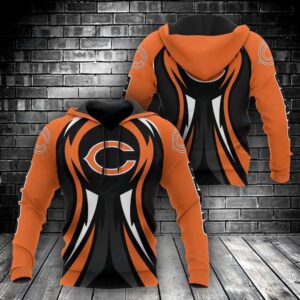 NFL Chicago Bears 3D Hoodie 17, NFL Hoodie