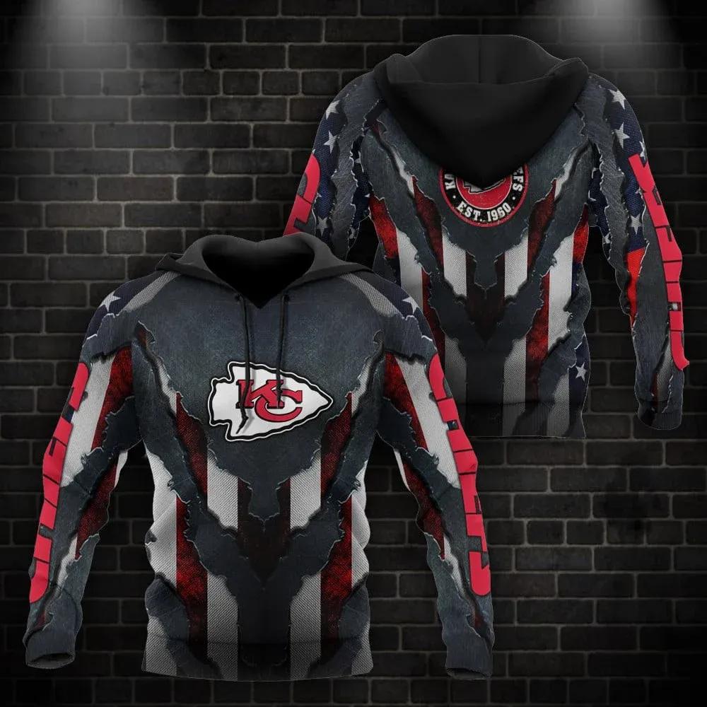 NFL Kansas City Chiefs 3D Hoodie 10, NFL Hoodie NFL Kansas City Chiefs 3D Hoodie 10, NFL Hoodie