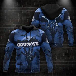 Dallas Cowboys Halloween NFL 3D Hoodie, NFL Hoodie