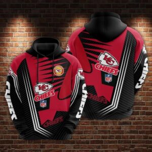 NFL Kansas City Chiefs 3D Hoodie 12, NFL Hoodie
