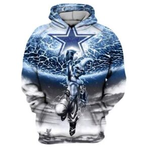 Dallas Cowboys Kid Buu Dragon Ball Z 3D Hoodie, NFL Hoodie