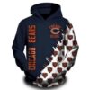 NFL Chicago Bears 3D Hoodie 6, NFL Hoodie