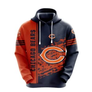 NFL Chicago Bears 3D Hoodie 9, NFL Hoodie