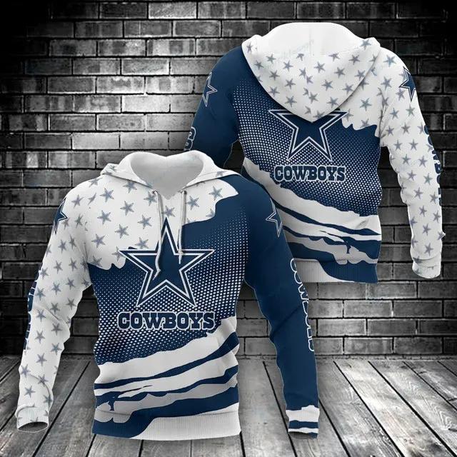 Dallas Cowboys NFL 3D Hoodie 2, NFL Hoodie Dallas Cowboys NFL 3D Hoodie 2, NFL Hoodie