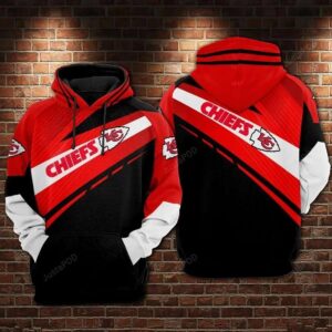 NFL Kansas City Chiefs 3D Hoodie 20, NFL Hoodie
