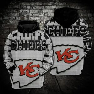 NFL Kansas City Chiefs 3D Hoodie 5, NFL Hoodie