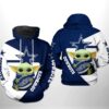 Dallas Cowboys NFL Baby Yoda 3D Hoodie, NFL Hoodie