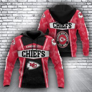 NFL Kansas City Chiefs 3D Hoodie 6, NFL Hoodie