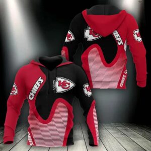 NFL Kansas City Chiefs 3D Hoodie 8, NFL Hoodie