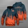 NFL Cincinnati Bengals 3D Hoodie, NFL Hoodie