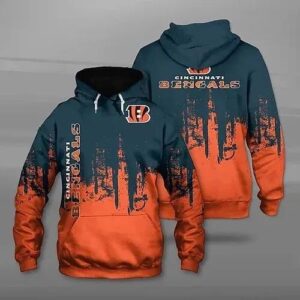 NFL Cincinnati Bengals 3D Hoodie, NFL Hoodie