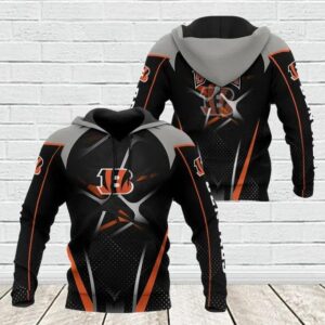 NFL Cincinnati Bengals 3D Hoodie 10, NFL Hoodie