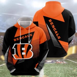 NFL Cincinnati Bengals 3D Hoodie 7, NFL Hoodie