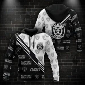 NFL Las Vegas Raiders 3D Hoodie 16, NFL Hoodie
