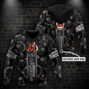 NFL Cincinnati Bengals Personalized 3D Hoodie, NFL Hoodie