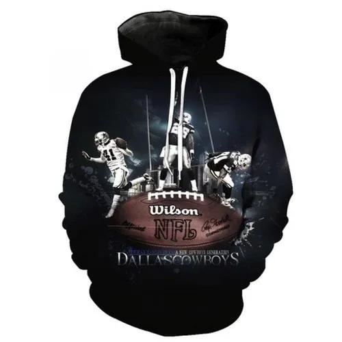 Dallas Cowboys Wilson And Dallas Cowboys – Hoodie 3D, NFL Hoodie Dallas Cowboys Wilson And Dallas Cowboys – Hoodie 3D, NFL Hoodie