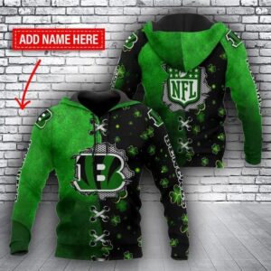 NFL Cincinnati Bengals Personalized 3D Hoodie 10, NFL Hoodie