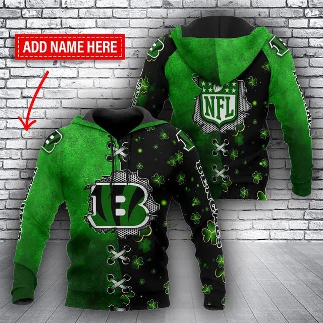 NFL Cincinnati Bengals Personalized 3D Hoodie 10, NFL Hoodie NFL Cincinnati Bengals Personalized 3D Hoodie 10, NFL Hoodie