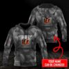 NFL Cincinnati Bengals Personalized 3D Hoodie 12, NFL Hoodie